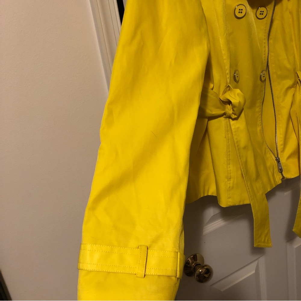 Black Rivet coat/raincoat NWOT - Picture 4 of 7